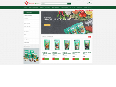 spicesonline.com.au snapshot