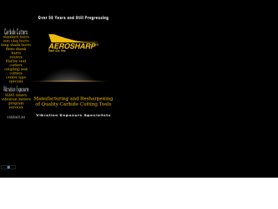 aerosharp.com snapshot