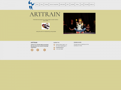 arttrain.dk snapshot