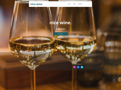 nice-wine.com snapshot