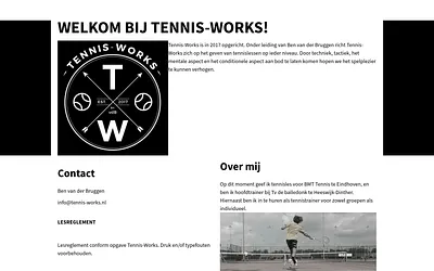 tennis-works.nl snapshot