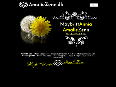 amaliezenn.dk snapshot