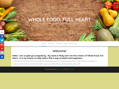 wholefoodfullheart.com snapshot