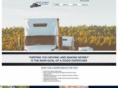 www.fastandeasydispatching.com snapshot
