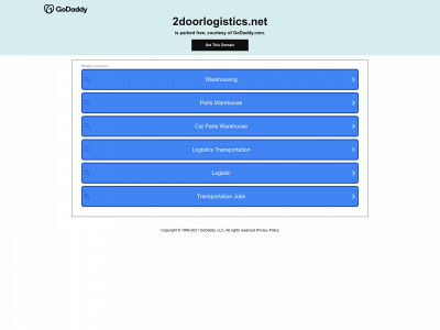 2doorlogistics.net snapshot