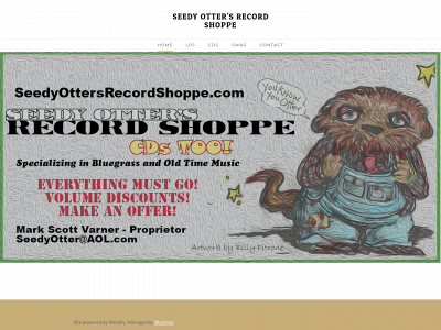 seedyottersrecordshoppe.com snapshot