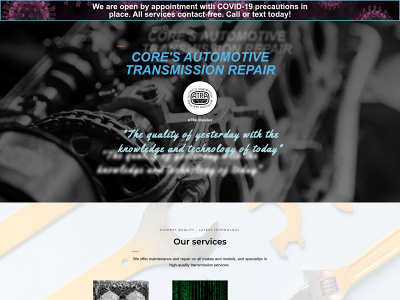 corestransmission.com snapshot