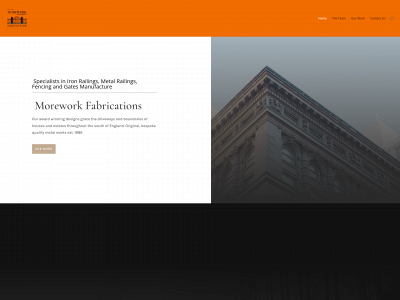 moreworkfabrications.co.uk snapshot