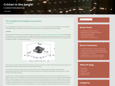 junglecricket.org snapshot