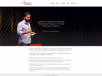 leadershipforces.com snapshot