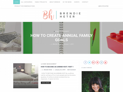 brendieheter.com snapshot