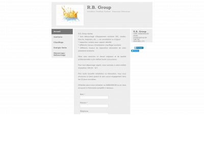 rbgroup.be snapshot