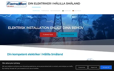 rasmussenelinstallation.se snapshot