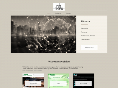 pbdesign.be snapshot