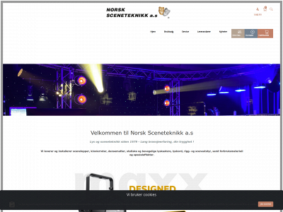 sceneteknikk.no snapshot