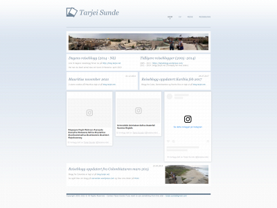 tarjei.net snapshot