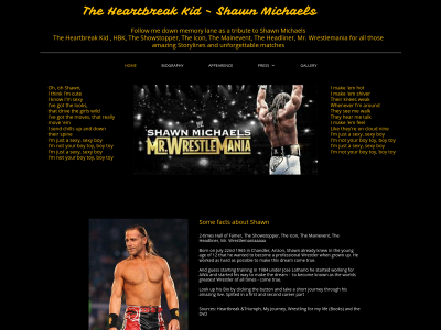 shawnmichaels.nu snapshot