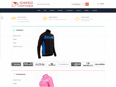 schofieldsportswear.co.uk snapshot