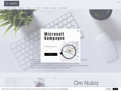 nubiz.dk snapshot