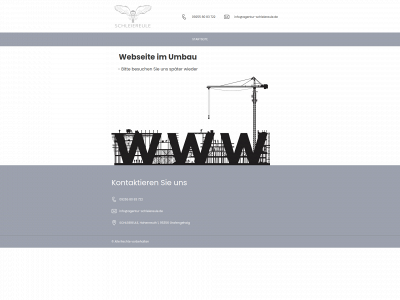 agentur-schleiereule.de snapshot