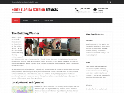 buildingwasher.com snapshot