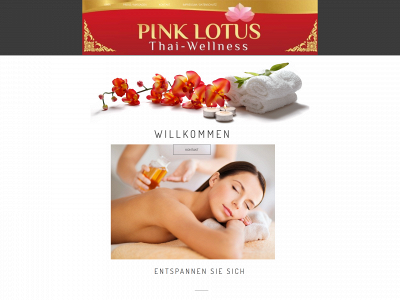 pink-lotus-thai-wellness.de snapshot