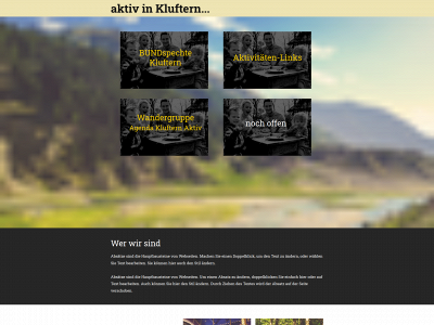 kluftern-aktiv.de snapshot