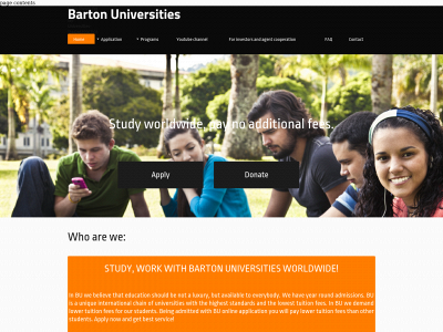 buniversities.com snapshot