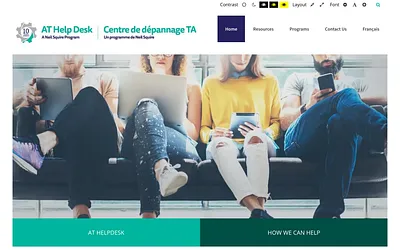 athelpdesk.org snapshot