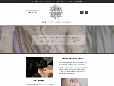 tattoounique.be snapshot
