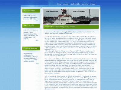 ifaou.org snapshot