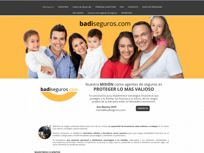 badiseguros.com snapshot