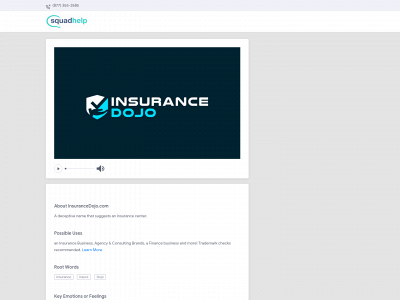 insurancedojo.com snapshot