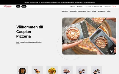 caspianpizzeria.se snapshot