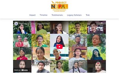 acseghamnepal.org snapshot