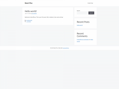 react-plus.de snapshot