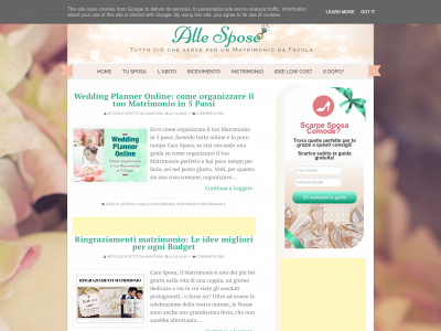 www.allespose.it snapshot