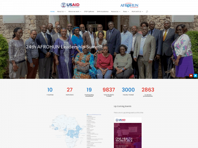 afrohun.org snapshot