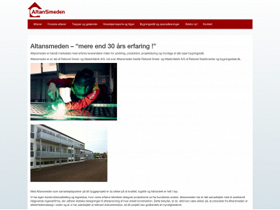 altansmeden.dk snapshot