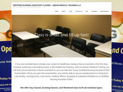 abeamnurseaides.com snapshot