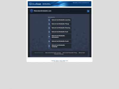 naturalandrelatable.com snapshot