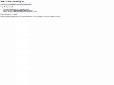 norgenord.com snapshot