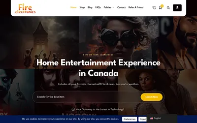 fire-electronics.ca snapshot