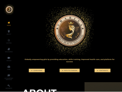 sharinaworld.com snapshot