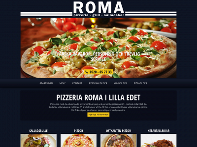 roma-pizzeria.se snapshot