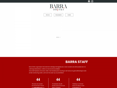 barra-drinks.be snapshot