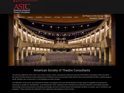 theatreconsultants.org snapshot