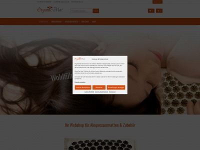 organicmat.de snapshot