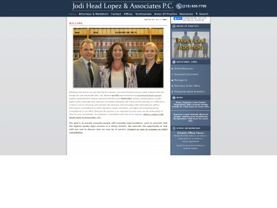 jhlopezlaw.com snapshot