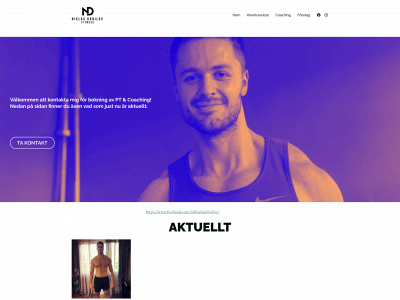 niklasdanilovfitness.se snapshot